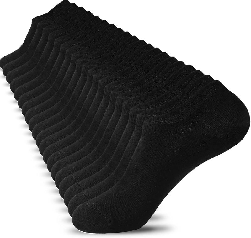Nroktia 6/10 Pairs Non Slip No Show Socks Womens and Mens Low Cut Invisible Liner Ankle Socks - Image 1